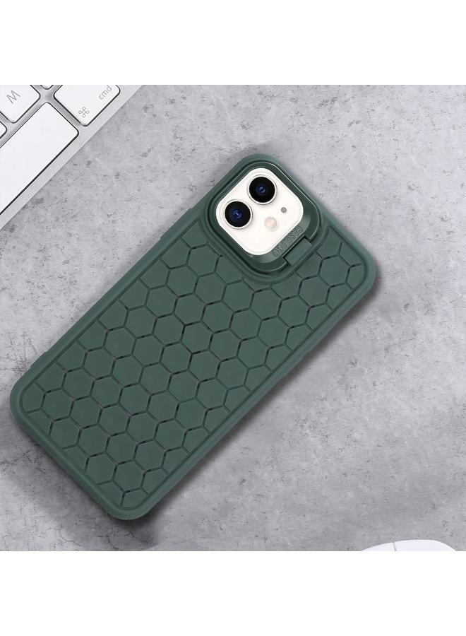 Zaboon Case For iPhone 12 Honeycomb Radiating Holder TPU Phone Case with Lanyard - Image 2