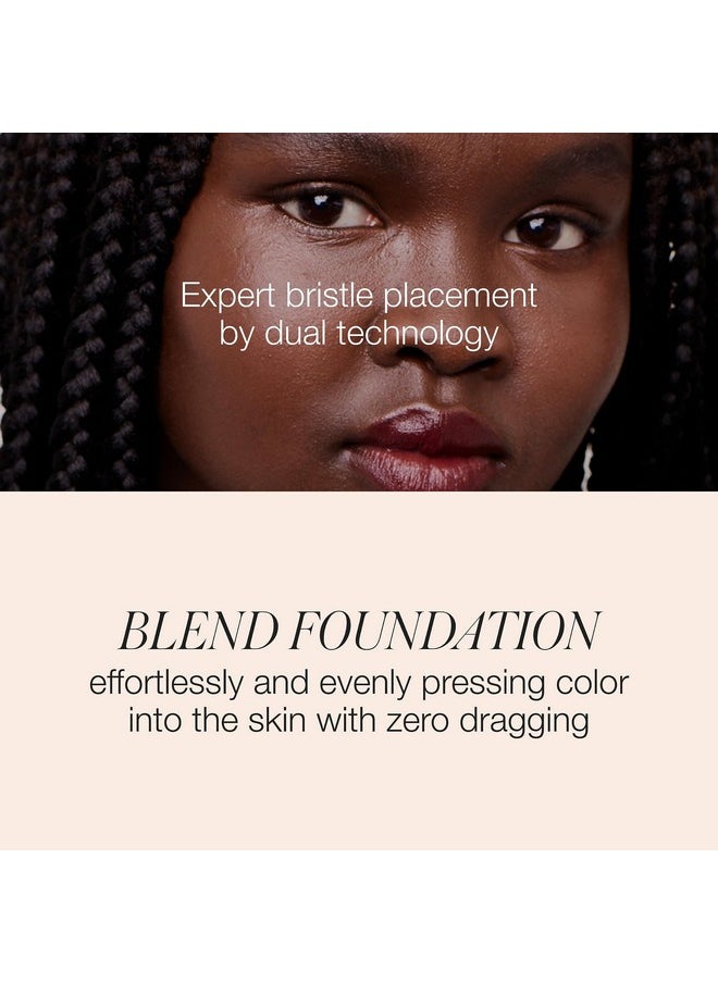 RMS Beauty RMS Beauty Skin2Skin Foundation Brush - Made with Synthetic Fibers, Vegan & Cruelty-Free (1 Count)  - Image 4