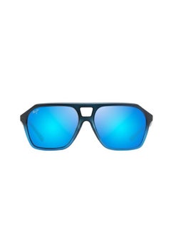 Men's Polarized Wedges Sunglasses - Shape MJ880-03 57-16 135 - Lens Size: 57 Mm