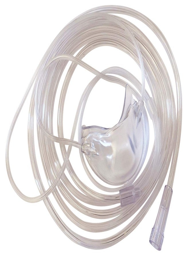 Westmed 1-Pack Westmed #0101 Biflo Nasal Mask with 7' Kink Resistant Tubing - Image 1