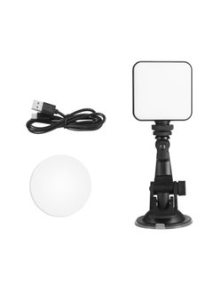General W64 Mobile Phone Camera Photography Light Small Mini Fill Light Double Color Temperature Adjustable Charging Video Live-Light Source Color:Extension Rod  - Image 3