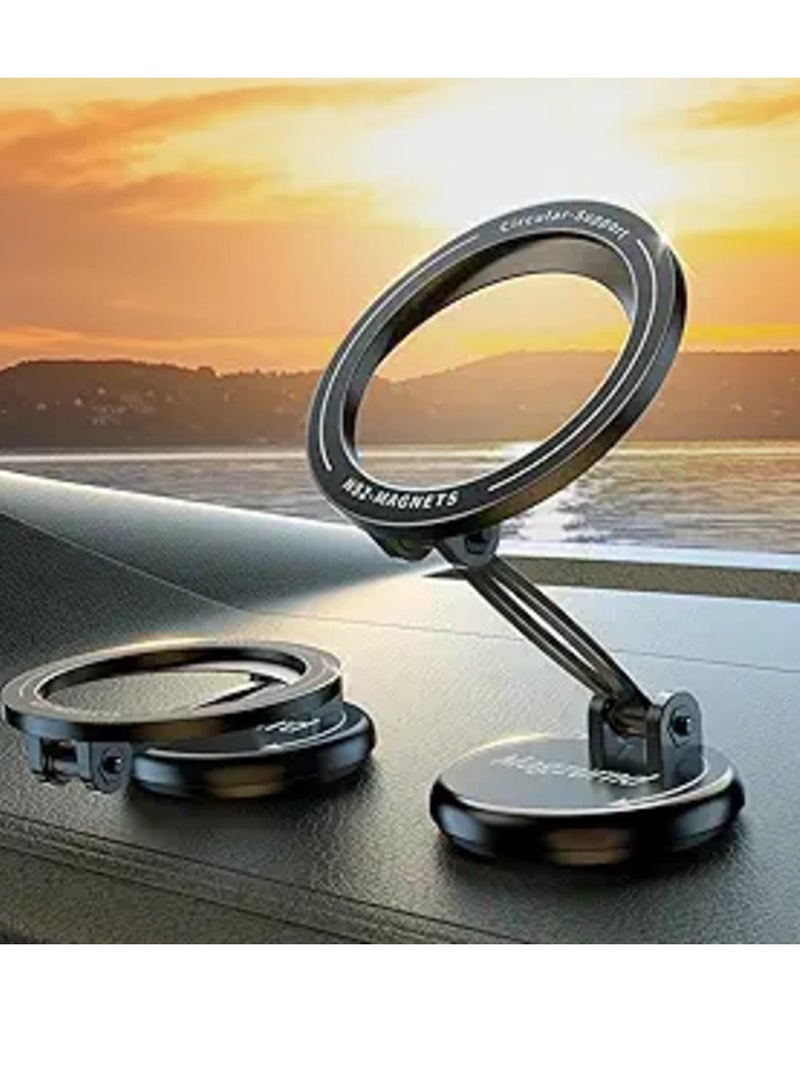 ELTRAZONE 360-Degree Magnetic Car Holder ET-EH267 – Universal Dashboard & Vent Mount for Smartphones - Image 2