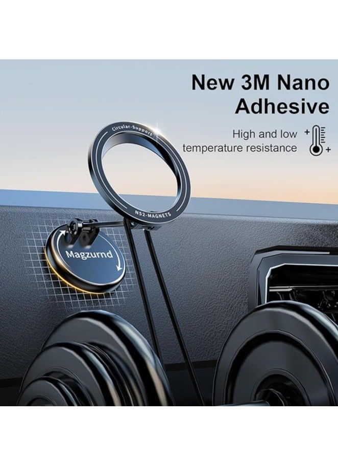 ELTRAZONE 360-Degree Magnetic Car Holder ET-EH267 – Universal Dashboard & Vent Mount for Smartphones - Image 5