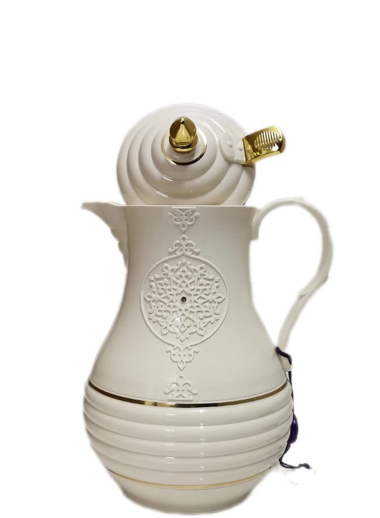Rose Tea pearl white flask consisting of three pieces (1.5 liters + 1 liter + 0.6 liter) - Image 3