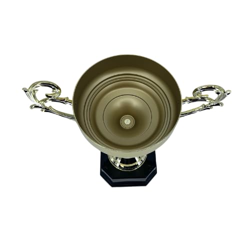 Express Medals Elegant Giant 26.5 Inch Tall by 22 Inch Wide at The Decorative Handles Trophy Cup with Gold-Tone Finish, and Solid Black Base. Trophy Weighs in at 7 Pounds. - Image 5
