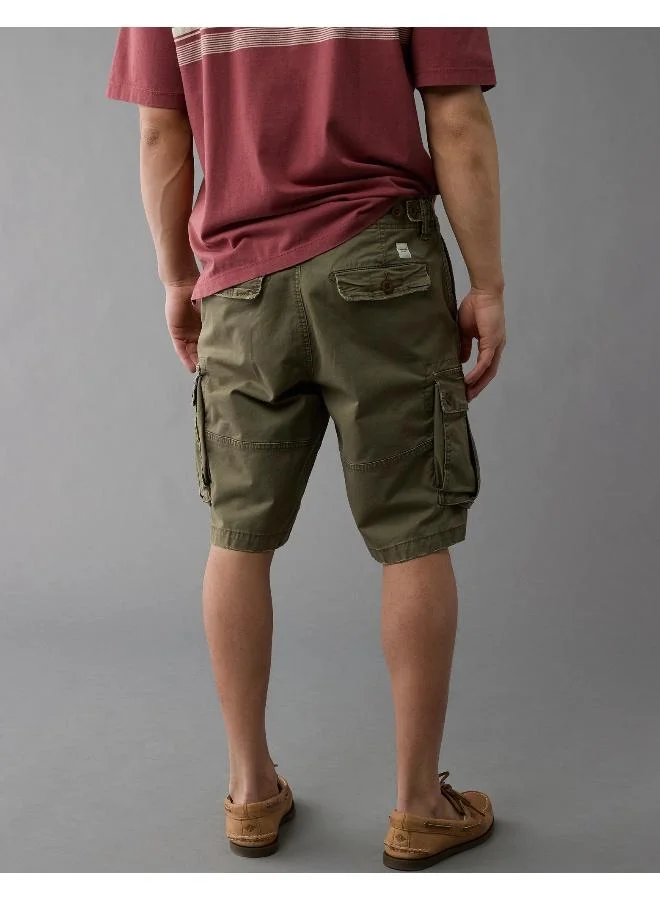 American Eagle AE Flex Lived-In Longer Length Cargo Short