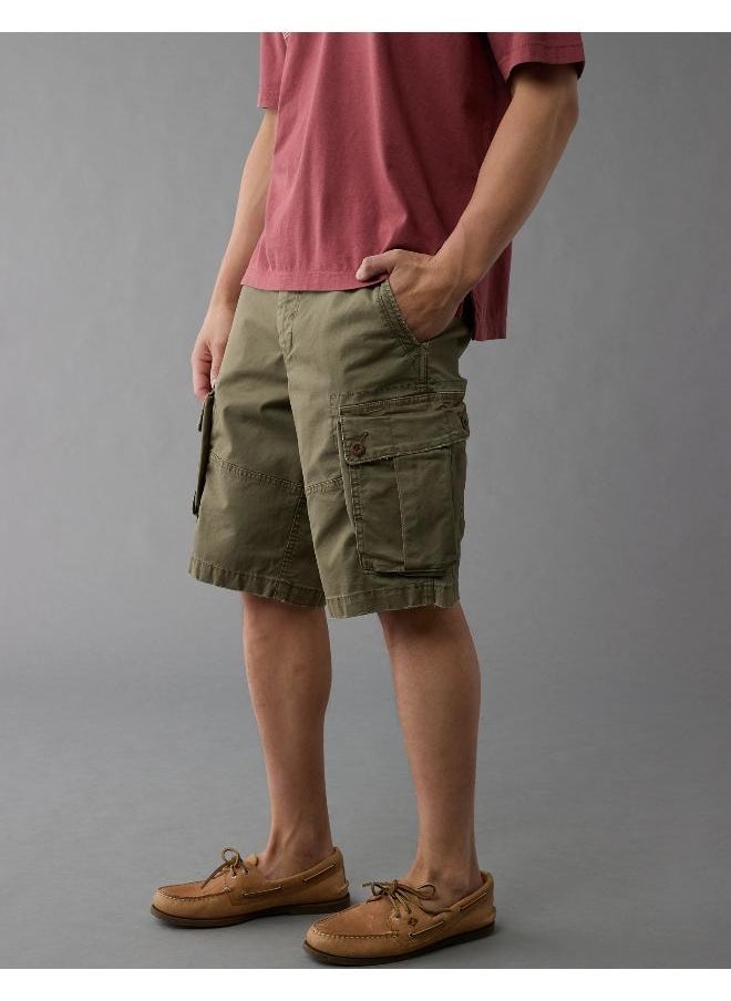American Eagle - AE Flex Lived-In Longer Length Cargo Short - Image 1