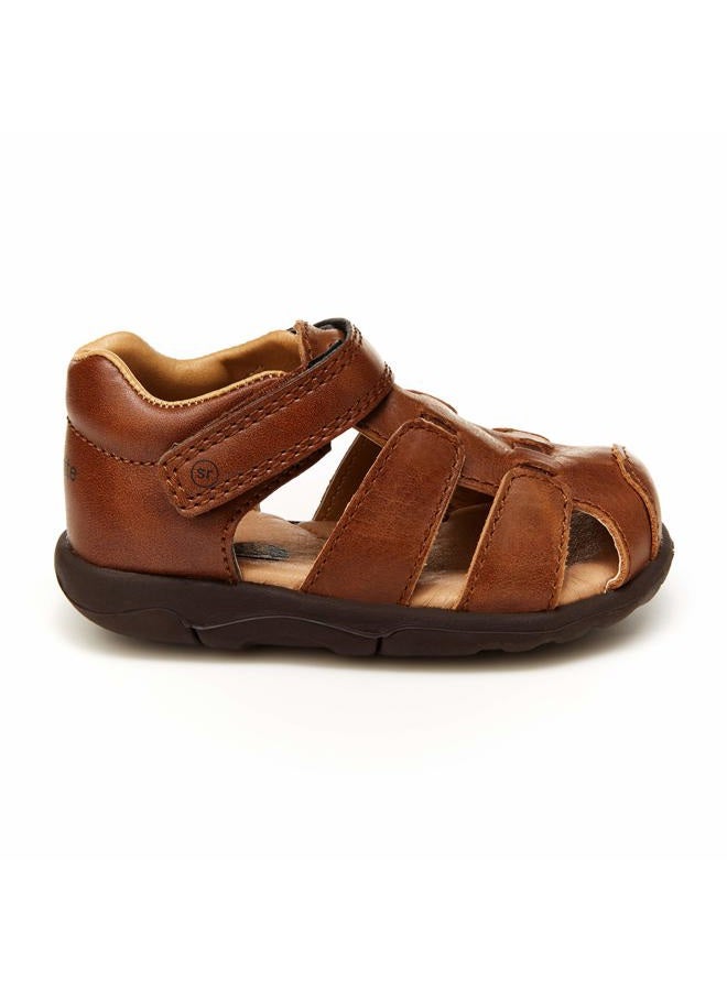 Stride rite Unisex-Child SRT Archie Sandal, Brown, 9 Toddler - Image 2