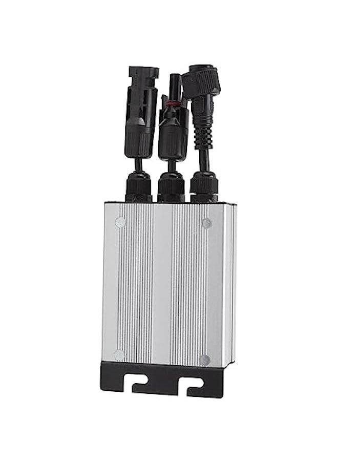 Compact Micro Solar Inverter for Small Solar Systems, Efficient Grid Tie for Proper Electricity Generation, Safety Precautions, Easy Installation - 600W (GMI-180L-AC110V)