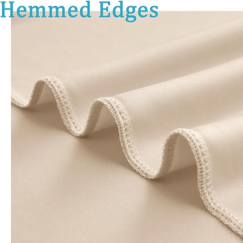 HomeArt Wrinkle-Free Screen Backdrop Background Curtain for Product Photography, Photoshoot, Video Production, YouTube Live Streaming, VFX Editing, Instagram Reels (4 x 8 Feet, Beige-Skin) - Image 3