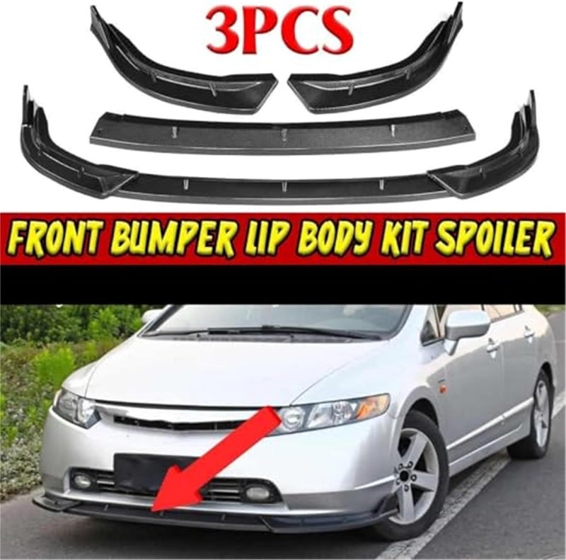 Wivplex Car Front Spoilers for 8th Generation Civic - Image 3