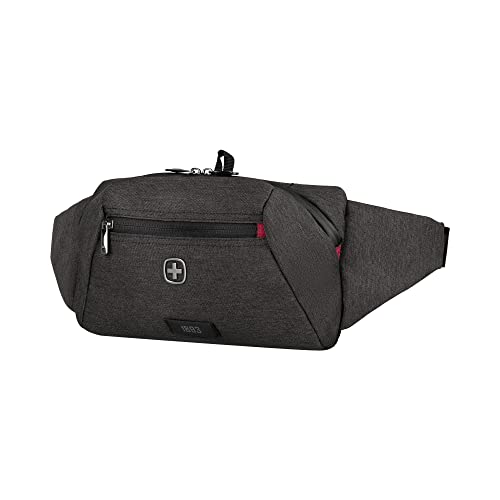 WENGER, MX Crossbody Bag, Heather Grey Swiss Designed-Blend of Style and Function, 611644 - Image 3