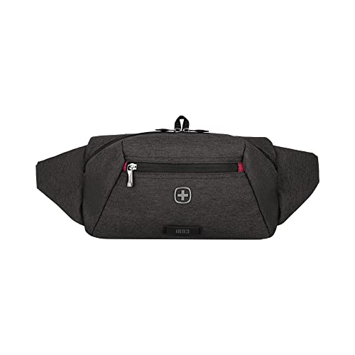 WENGER, MX Crossbody Bag, Heather Grey Swiss Designed-Blend of Style and Function, 611644 - Image 1