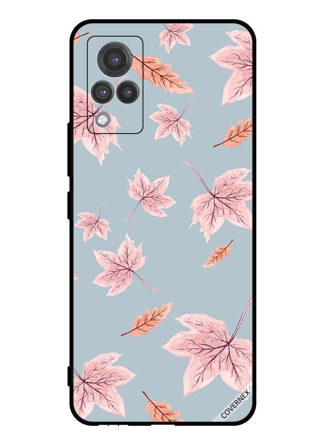 Covernex Protective Case Cover For vivo V21 5G Autumn Leaves Print - Image 1
