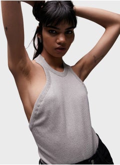 TOPSHOP V-Neck Ribbed Bodysuit  - Image 3