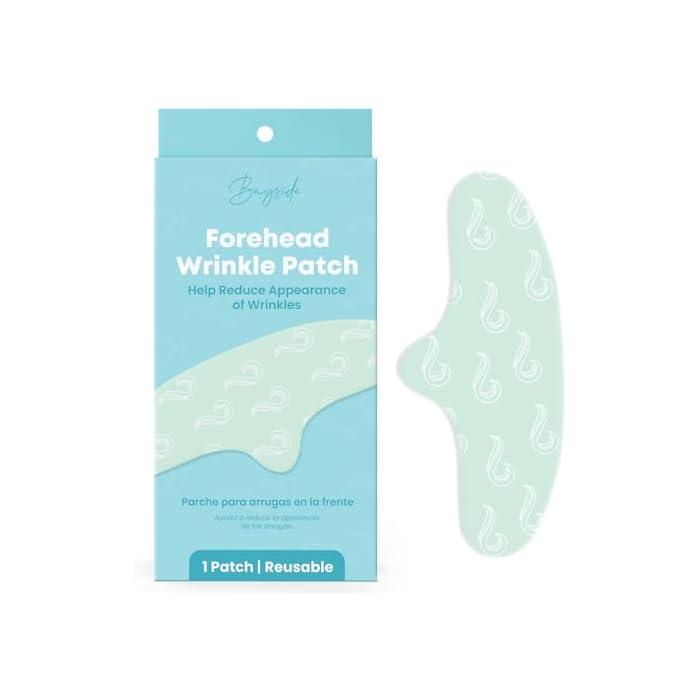 Forehead Wrinkle Patches Reusable | Non-Invasive Wrinkle Treatment for Fine Lines | Works with Face Lift Tape and Eye Patch Kits | Long-Lasting, Gentle Skin Care Solution | Includes Storage Tin