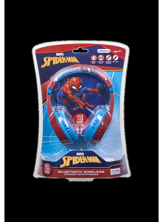 SMD Spider-Man Padded Bluetooth Headphones | Wireless kids headphones with Spider-Man design, padded ear cushions, adjustable fit, and clear sound for music, gaming, and learning - Image 4