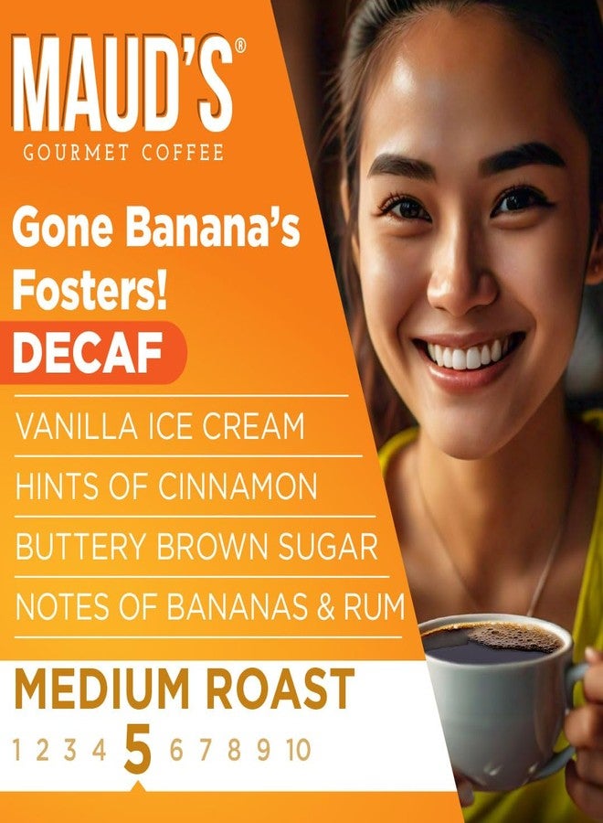 Maud's Decaf Banana Flavored Coffee Pods, 18 ct, Decaffeinated Medium Roast Flavored Coffee in Single Serve Pods - 100% Arabica Beans, Compatible with Keurig K Cups Maker - Image 4
