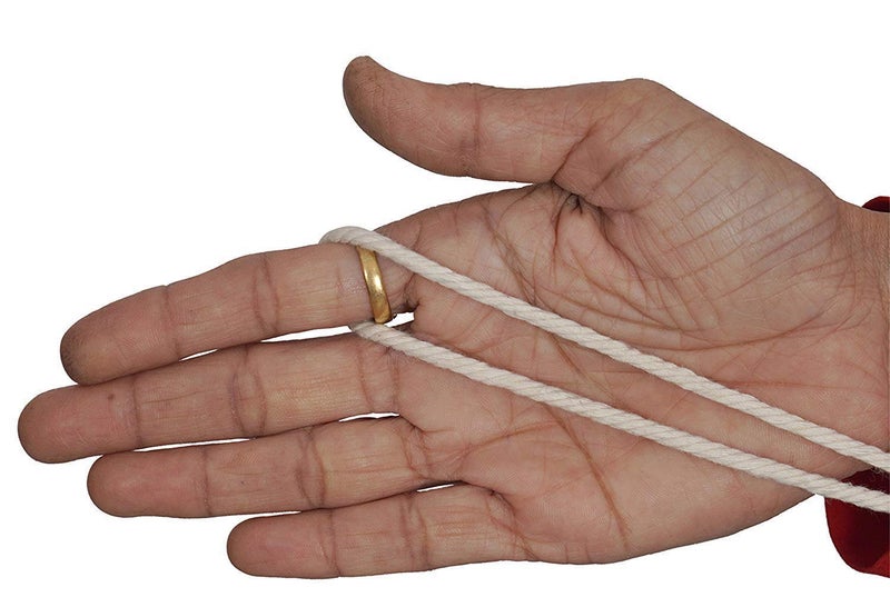 DIY Crafts Pack of 5 Roll, Off White, Macrame Cord 3mm X 210m - (About 230 yd) - Natural Virgin Cotton Handmad(Pack of 5 Roll, Off White) - Image 2