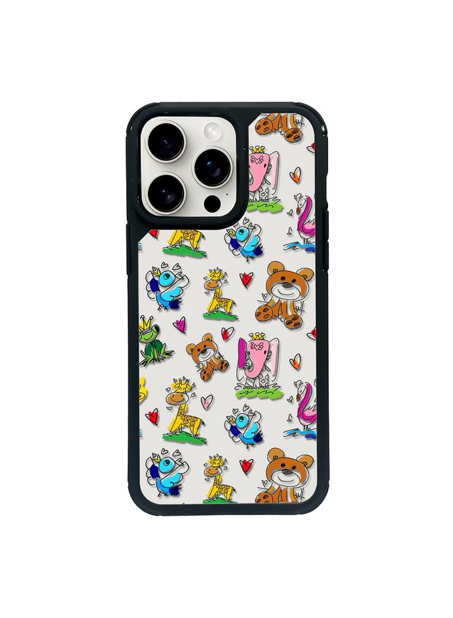 Zaboon Case For iPhone 13 Pro Max Exclusive Design Style PC Full Coverage Pattern Phone Case - Image 1