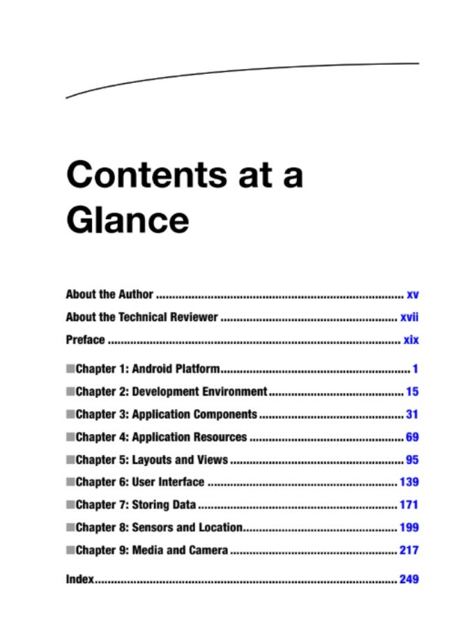 كتاب Android Quick APIs Reference من تأليف Onur Cinar ونشر Apress، وهو مرجع موجز لواجهة برمجة تطبيقات (API) لأجهزة Android التي تعمل بنظام Android 5.0 SDK - Image 2
