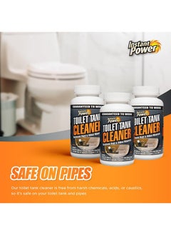 Instant Power Toilet Tank Cleaner – Bathroom Toilet Cleaning Powder, Removes Rust and Other Minerals, No Scrubbing, 16 Oz 6 Pack  - Image 3