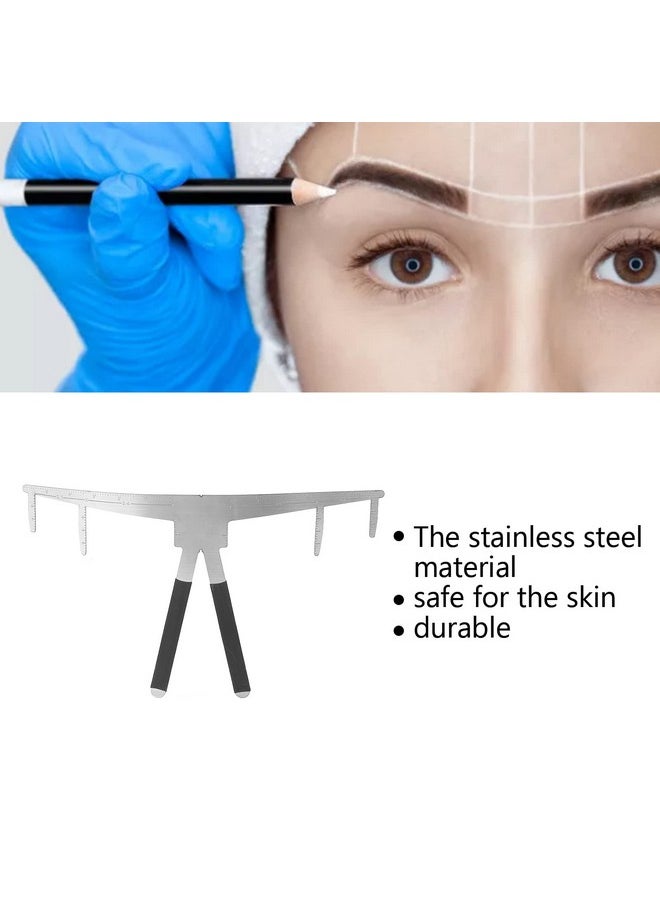 Threepoint Positioning Balance Ruler Stainless Steel Eyebrow Ruler Portable 3 Point Positioning Eyebrow Rulereyebrow Caliper Measurement Tool - pzsku/Z3418FF6407B39BD45E29Z/45/_/1720693918/52857a46-7531-4392-811d-7c1a103cd1de