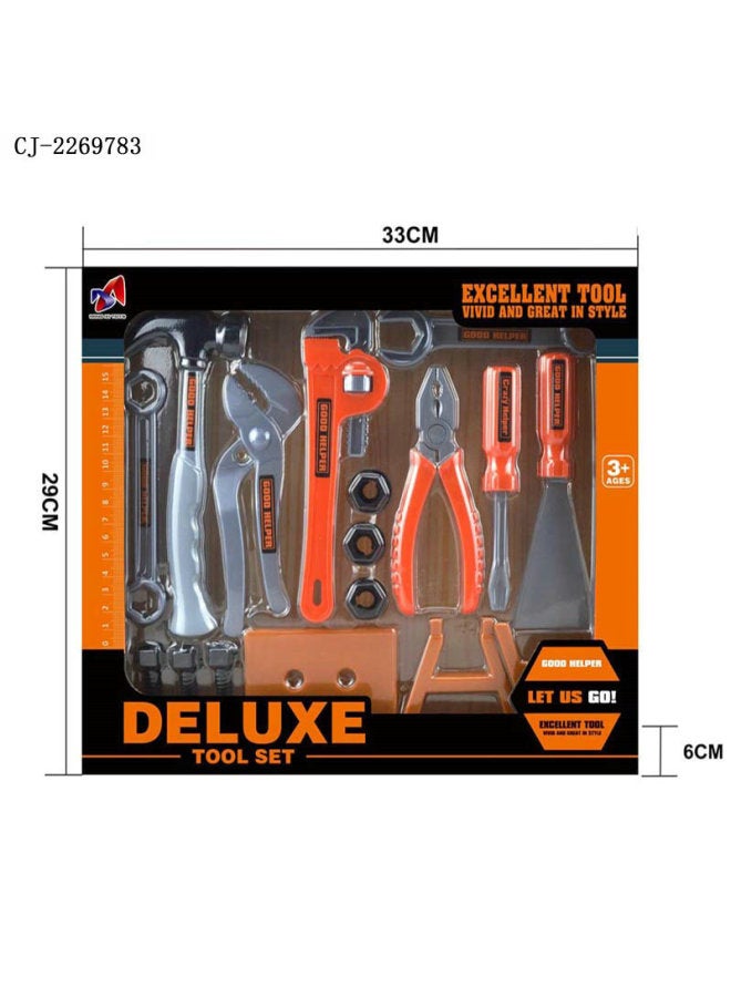 Children's Boy Play House Simulation Screwdriver Repair Tool Set Gift Box Toy-Color:CJ-2269785 - Image 2