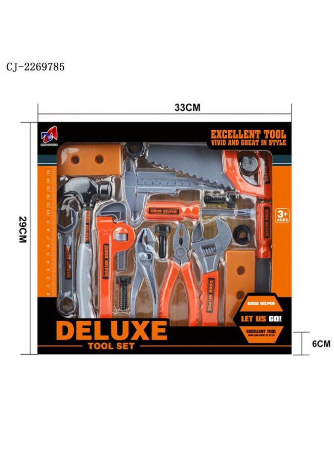 Children's Boy Play House Simulation Screwdriver Repair Tool Set Gift Box Toy-Color:CJ-2269785 - Image 3