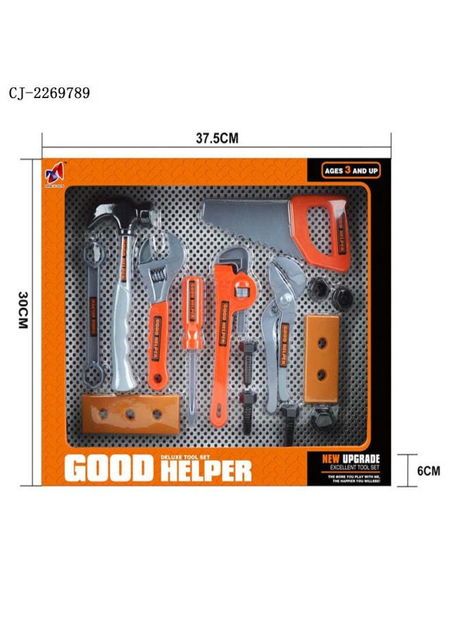 Children's Boy Play House Simulation Screwdriver Repair Tool Set Gift Box Toy-Color:CJ-2269785 - Image 5