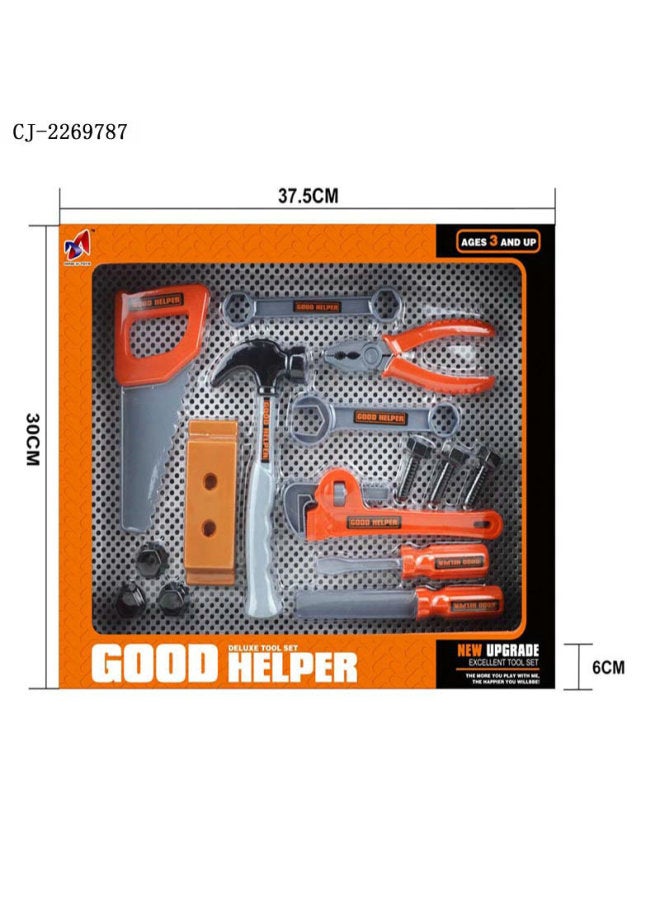 Children's Boy Play House Simulation Screwdriver Repair Tool Set Gift Box Toy-Color:CJ-2269785 - Image 4