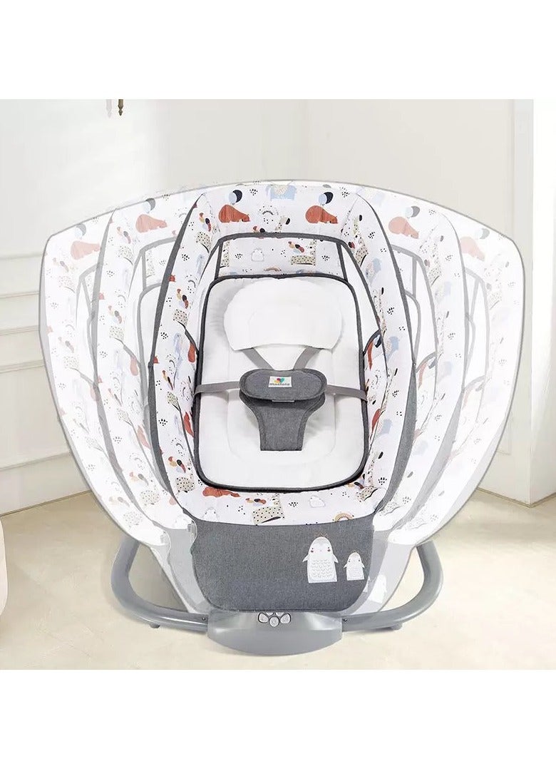 Mastela 3 in 1 Deluxe Multi-Functional Bassinet Rocker Age- Newborn & Abov - Image 4