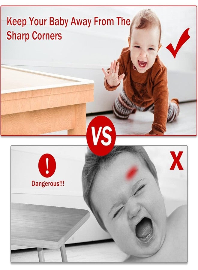 ENAHOLE Edge Protector for Sharp Edges (3 Meters) with 4 Corner Protector, Corner Protector for Baby, 3 Meter Edge Protector Tape with 4 Corner Protectors, Silicon, Transparent - Image 2