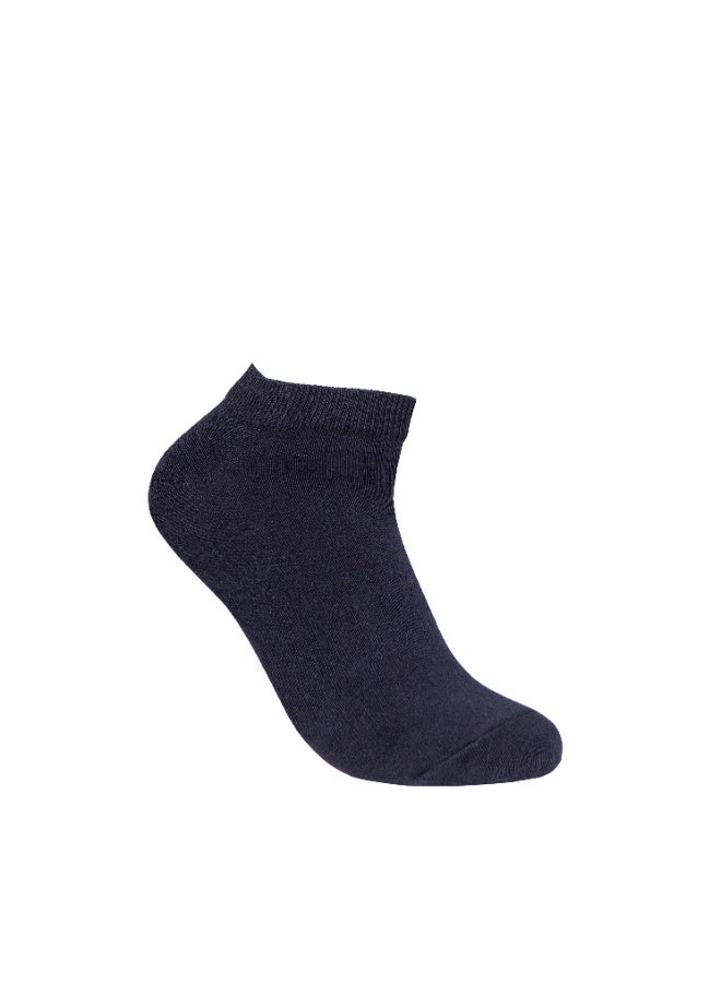 STITCH Women's Pack of 3 Lycra Ankle Casual Plain Socks - Image 2