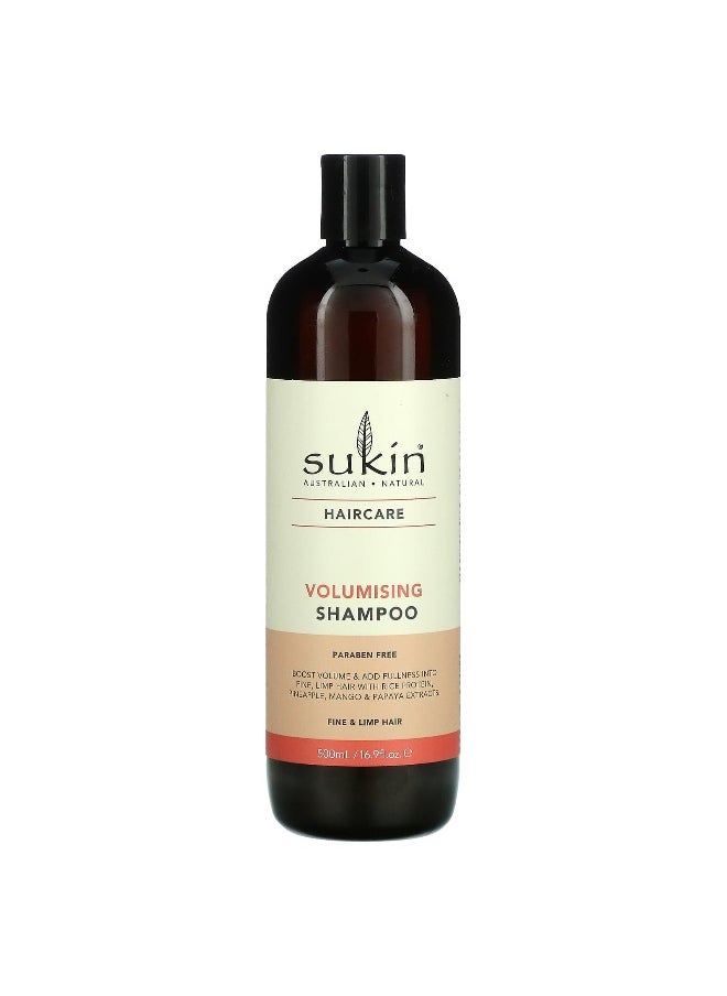 Sukin Sukin, Volumising Shampoo, Fine and Limp Hair, 16.9 fl oz (500 ml)  - Image 1