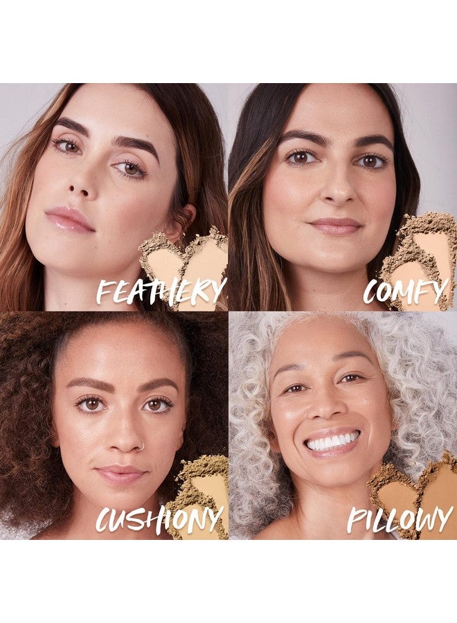 كوساس مجموعة كلاود لتحديد الوجه، بودرة تنعيم البشرة، التحكم في اللمعان، وضع شفاف ناعم، لمسة نهائية شفافة للمكياج، محمولة وتدوم طويلاً (متوسط شفاف) - Image 5