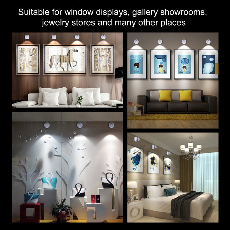 Decorative Effect Led Spot Lamp Goblincore Room Decor with Remote Controlller 4 Adjustable Brightness（10%-40%-80%-100%） - Image 3