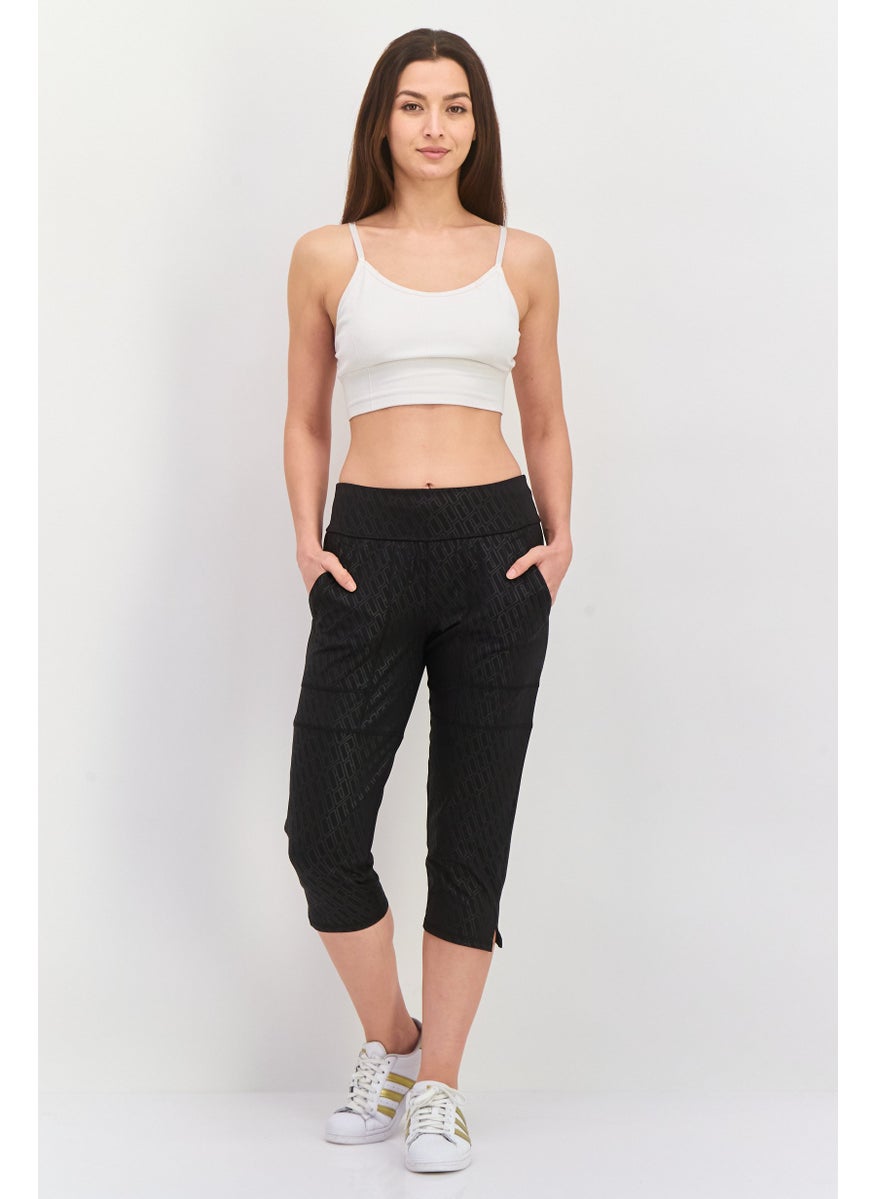 PUMA Women Sportswear Fit 3/4 Training Legging , Black  - Image 2
