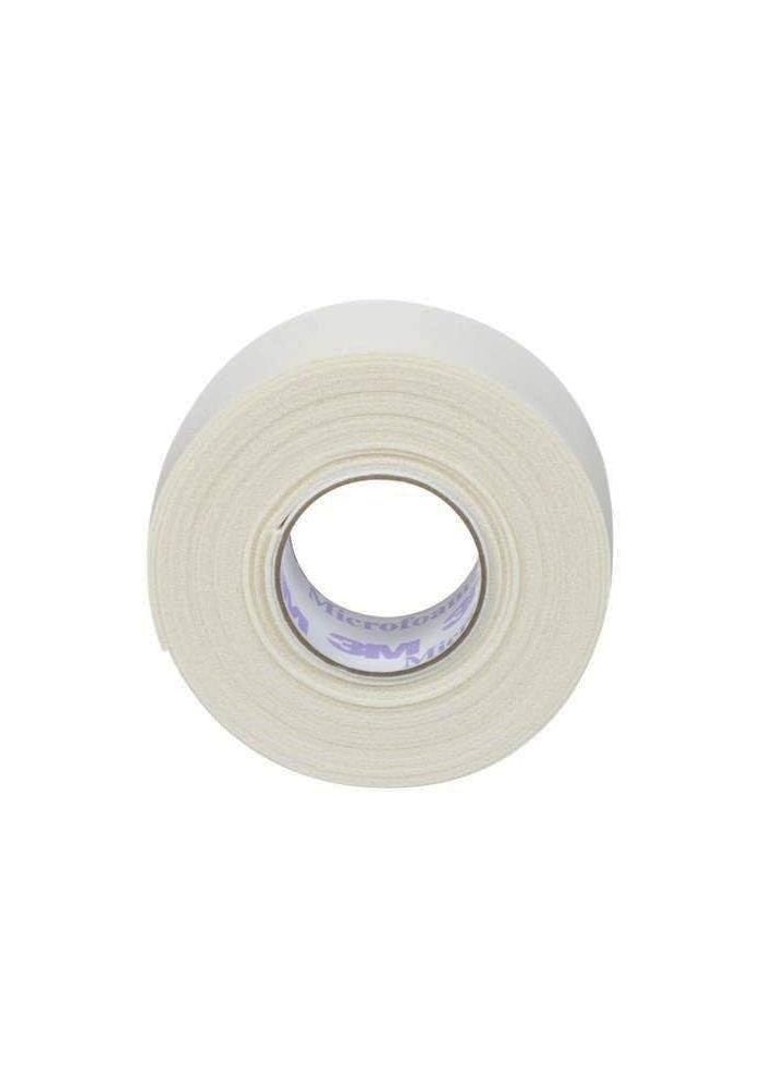 3M Microfoam Surgical Tape 4" x 5.5 Yards - Hypoallergenic Foam Tape for Medical Use - Image 3