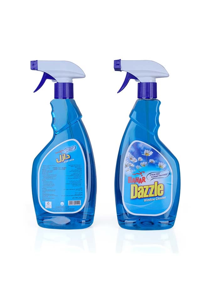 Bahar Dazzle Window Cleaner 650Ml x 2