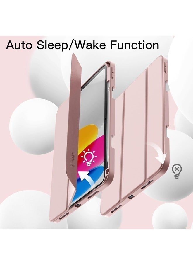 2022 iPad 10.9 Inch (10th Gen) Protective Case – Slim Smart Cover with Pencil Holder and Adjustable Trifold Stand - Image 5