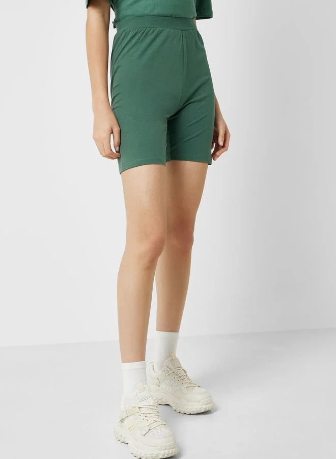 Ginger Basics Oversized T-Shirt & Cycling Shorts Set