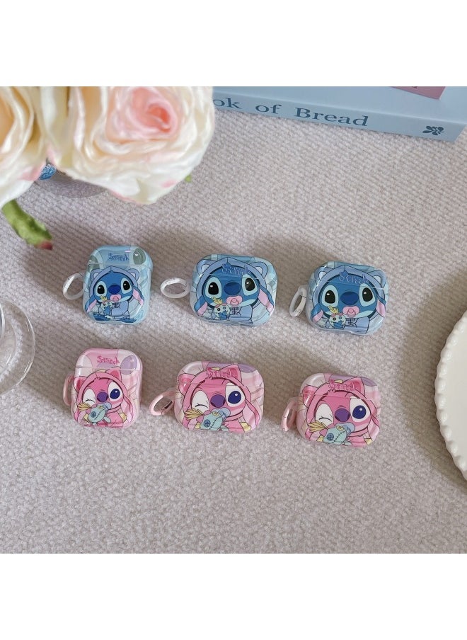 Generic - Cartoon Stilbe For Airpods Pro2 For Apple Bluetooth Wireless 1/2/3 Generation Earphone Set Cute Pendant-Color:Blue Stig Hook-Applicable Model:Airpods 4th Generation - Image 1
