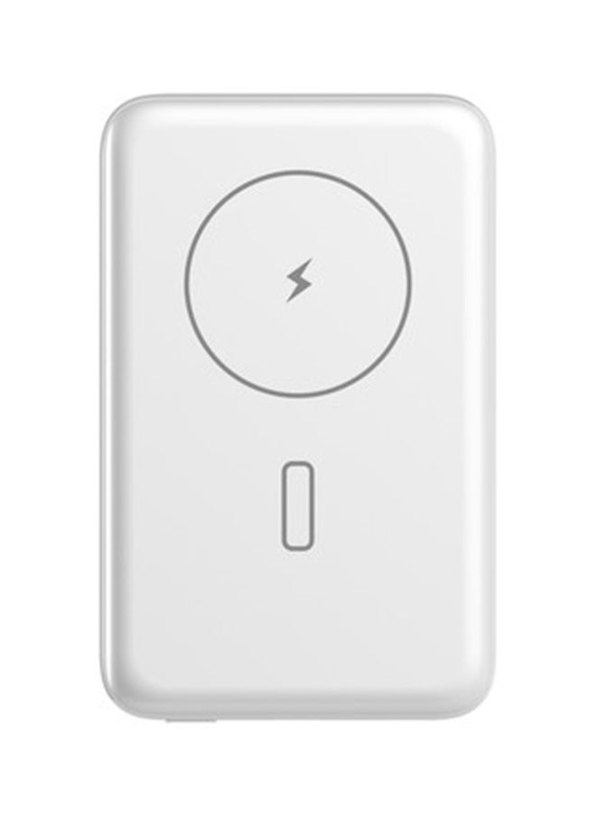 iOsuite 10,000 mAh Mag Safe Power Bank  (PD20W+Magnetic Wireless 15W ) Silver  - Image 2