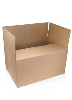 Generic Set of 5 Durable Cardboard Shipping Boxes – 60x40x35 cm – Foldable Heavy-Duty Cartons for Packaging, Storage, and Moving  - Image 3