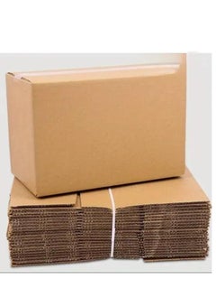Generic Set of 5 Durable Cardboard Shipping Boxes – 60x40x35 cm – Foldable Heavy-Duty Cartons for Packaging, Storage, and Moving  - Image 4