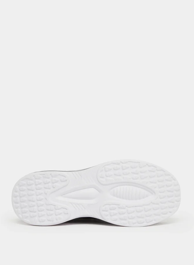 Styli Styli Textured Mesh Lace Up Sneakers