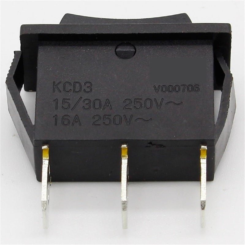 تشغيل إيقاف تشغيل مفتاح قارب ذو 3 أوضاع 250 فولت تيار متردد 10 أمبير 5 قطع - Image 3