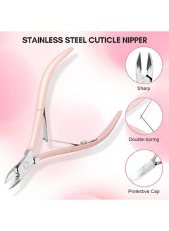 MAKARTT Makartt Cuticle Remover Kit, Nail Care Kit with Cuticle Oil Pen, Cuticle Trimmer, Nail File & 120ml Cuticle Remover Liquid, Nail Manicure Kit for Cuticle Softener & Moisturize  - Image 3