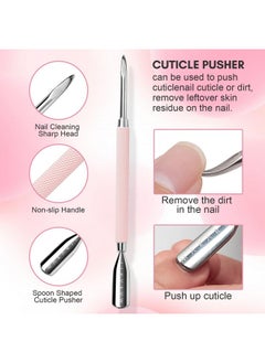 MAKARTT Makartt Cuticle Remover Kit, Nail Care Kit with Cuticle Oil Pen, Cuticle Trimmer, Nail File & 120ml Cuticle Remover Liquid, Nail Manicure Kit for Cuticle Softener & Moisturize  - Image 4